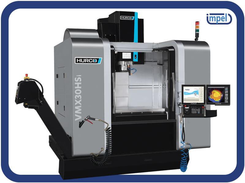 Hurco VMX30. 3 axis. Capacity (XYZ) 762 x 508 x 609.6 mm.